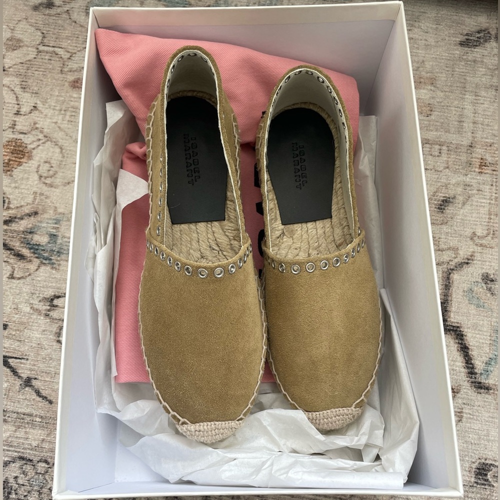 Isabel Marant suede espadrilles